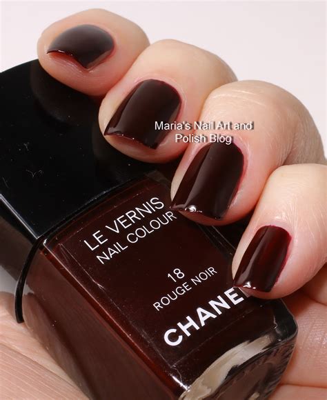 chanel rouge noir nail polish david jones|Chanel nail polish vamp.